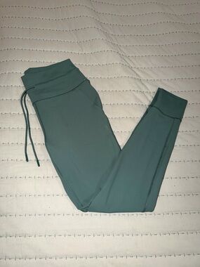 Womens Teal Green Active Leggings